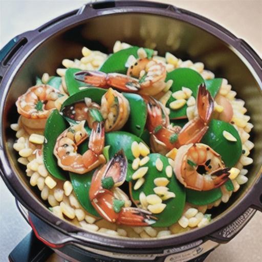 Instant Pot® Lemony Shrimp Risotto