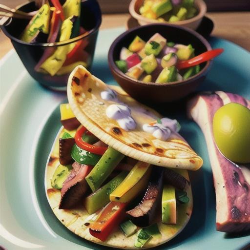 Steak fajitas