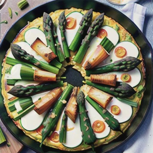 Spring Vegetable Frittata for Mother