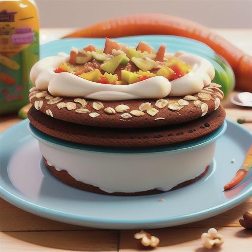 Hummingbird Carrot Cake Oatmeal