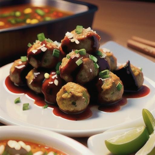 Sweet and Spicy Cocktail Meatballs