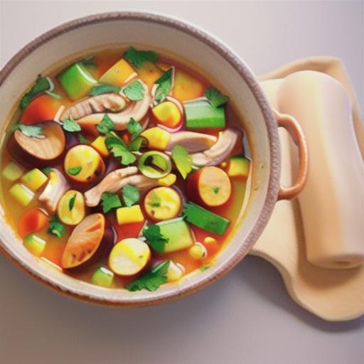 Curried Turkey Soup (with Leftover Turkey)