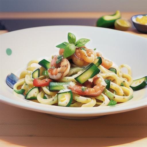 Bucatini Pasta with Shrimp and Anchovies