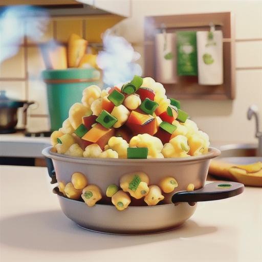 Steamed Mashed Cauliflower