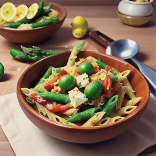 Lemon Asparagus Pasta