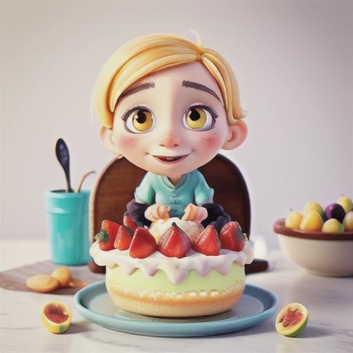 Little passionfruit ice-cream cakes recipe