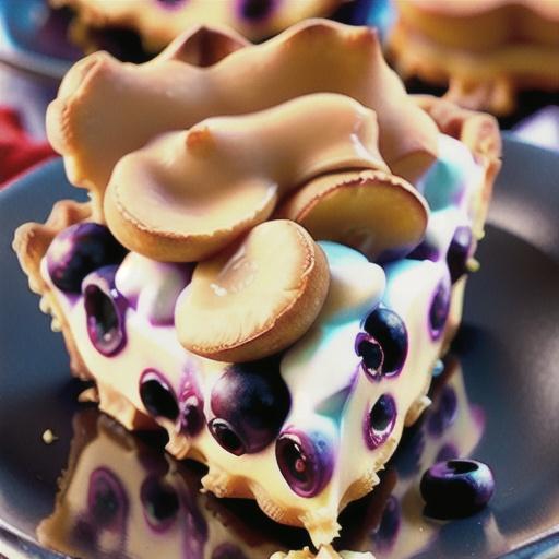 4-Ingredient Blueberry Meringue Pie