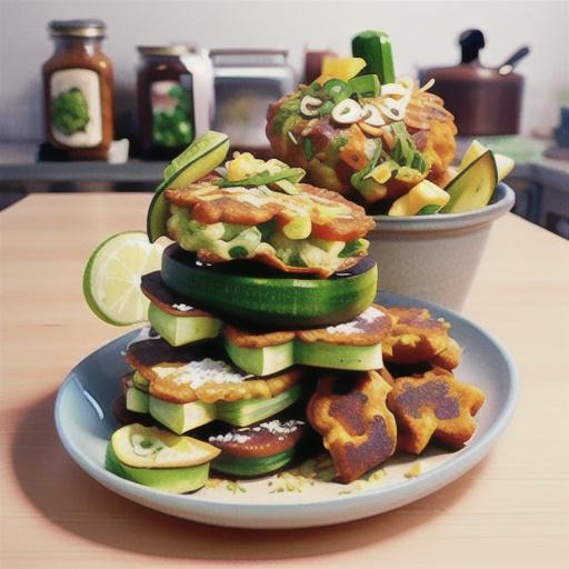 Zucchini fritters recipe