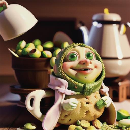 Pistachio & mixed-spice biscotti