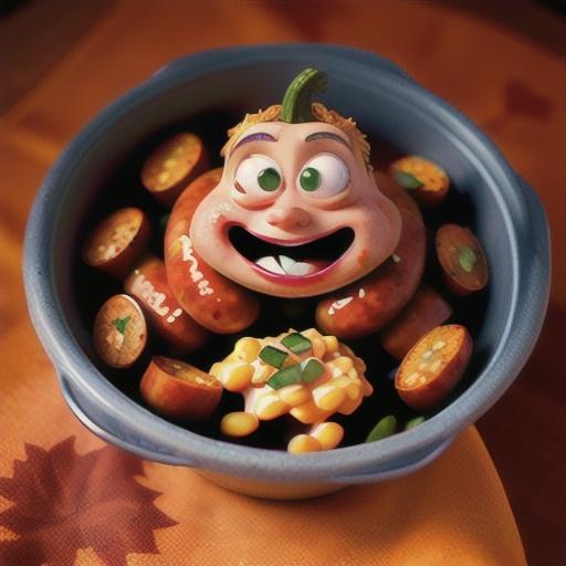 Spicy Sausage Pumpkin Chili