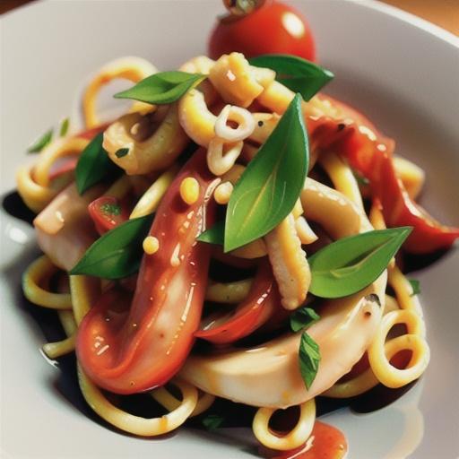 Calamari with Tomato Sauce