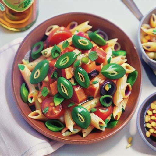 Tuna panzanella pasta