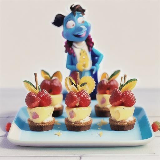 Mini lemon and raspberry frozen cheesecakes recipe