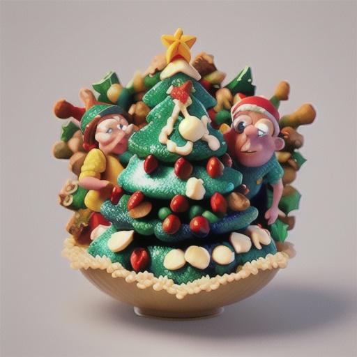 Christmas Rice Krispies® Trees