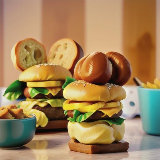 Soft-N-Fluffy Hamburger Buns