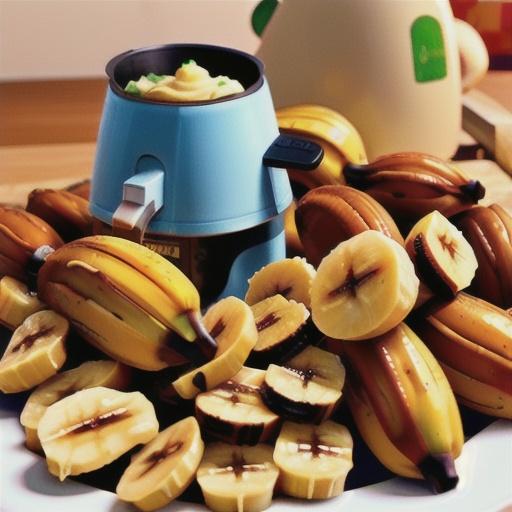 Air Fryer Caramelized Bananas