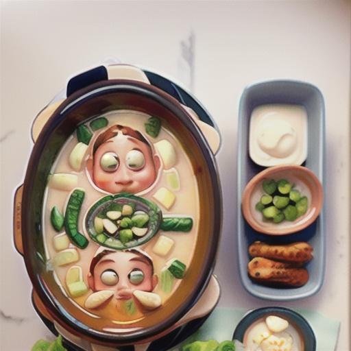 Mum's slow-cooker creamy chicken soup