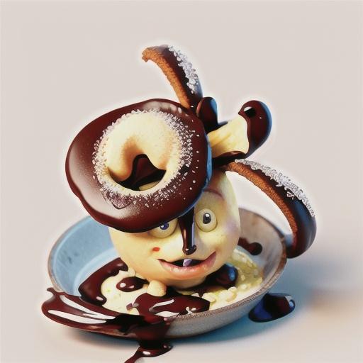 Chocolate cinnamon kisses