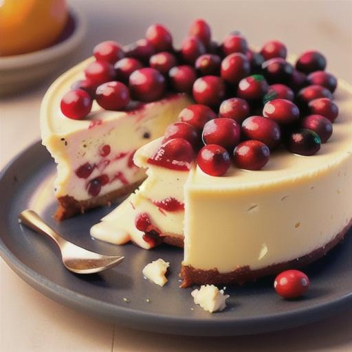 Cranberry-Orange Cheesecake