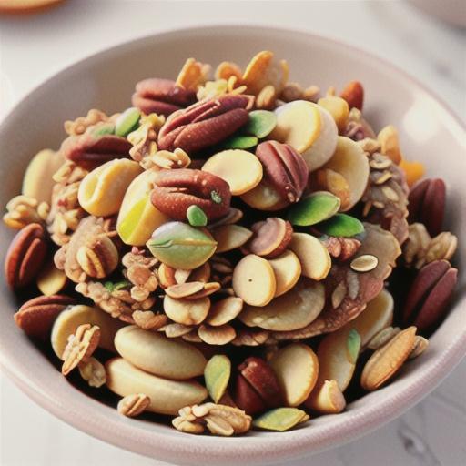 Maple Pecan Granola with Dried Fruit