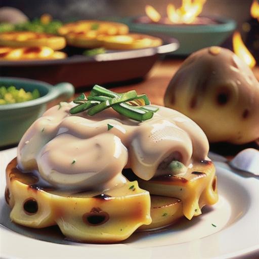 Over the Fire Scalloped Potatoes