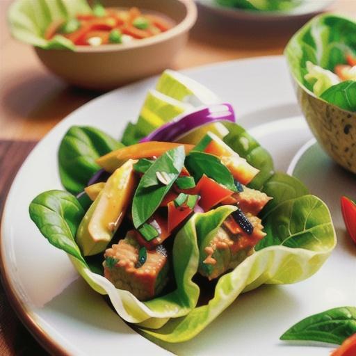 Ground Turkey Lettuce Wraps