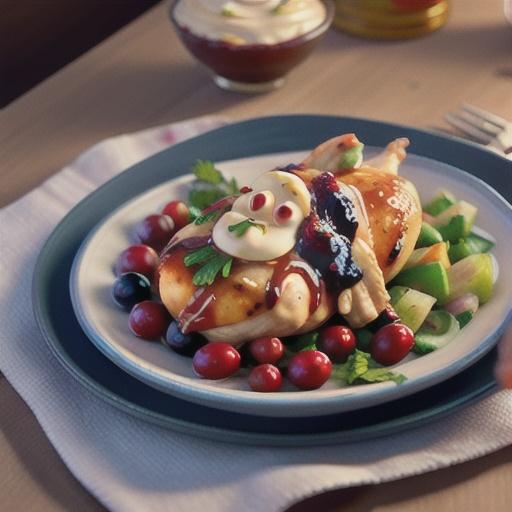 Cranberry Sauce Chicken II