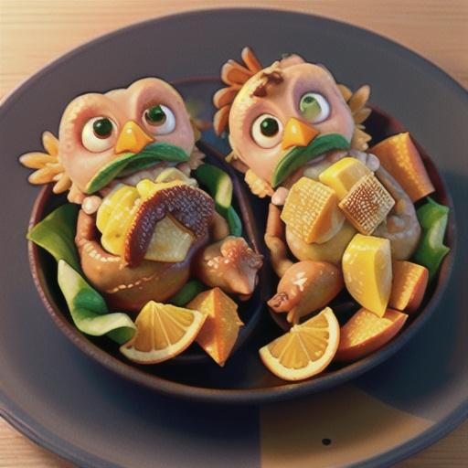 Honey Orange Cornish Hens