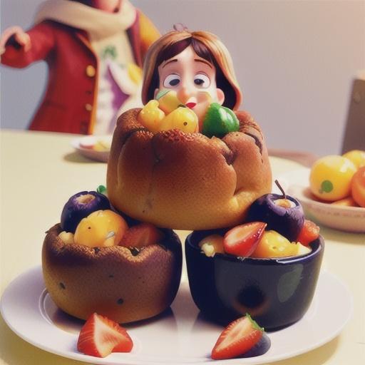 Mini summer puddings