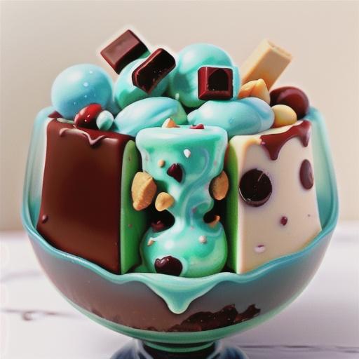 Choc-mint ice ‘magic’ topping recipe