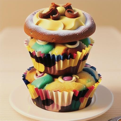 Muffin Glory Cake (Crowd Size)