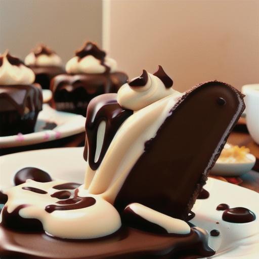 Mocha Brownies with Chocolate Glaze