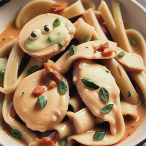 Easy Chicken Fettuccine with Sun-Dried Tomatoes