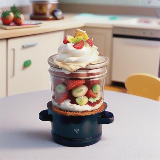 Slow-cooker jar cakes