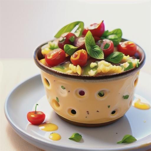 Tuna mornay with cherry tomatoes