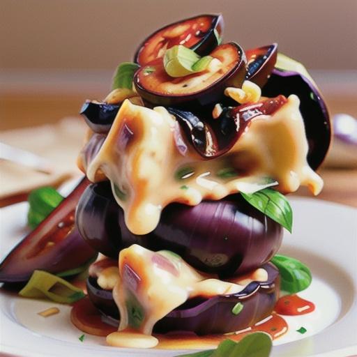 Eggplant and Ground Beef Lasagna