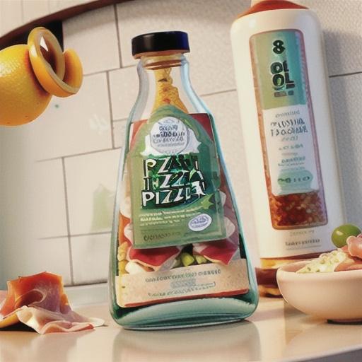 Prosciutto and rocket pizza