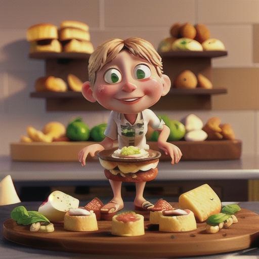 Crostini with Mozzarella and Tomato