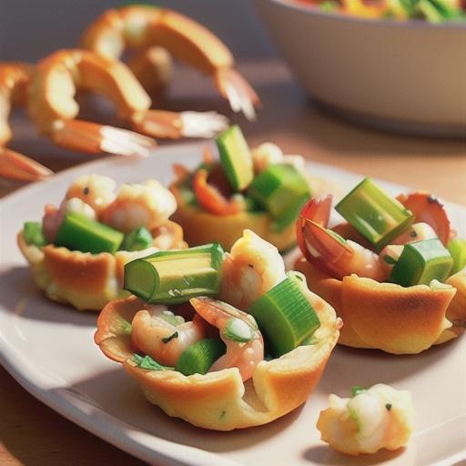 Shrimp Crescent Bites