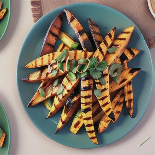 Grilled Sweet Potato Wedges