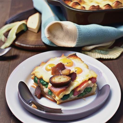 Breakfast Casserole with Bacon