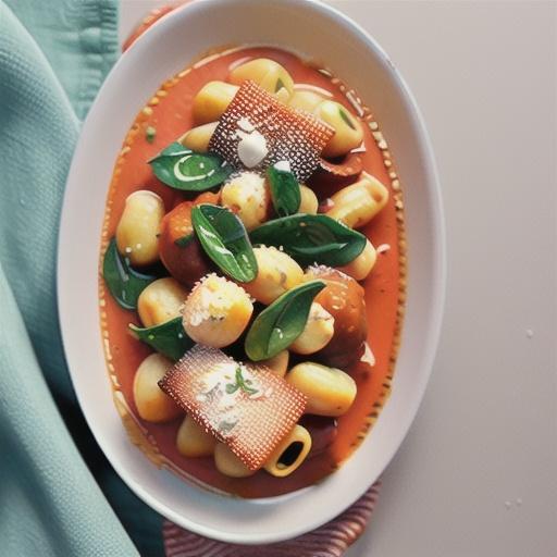 Gnocchi with Sausage in Vodka Sauce