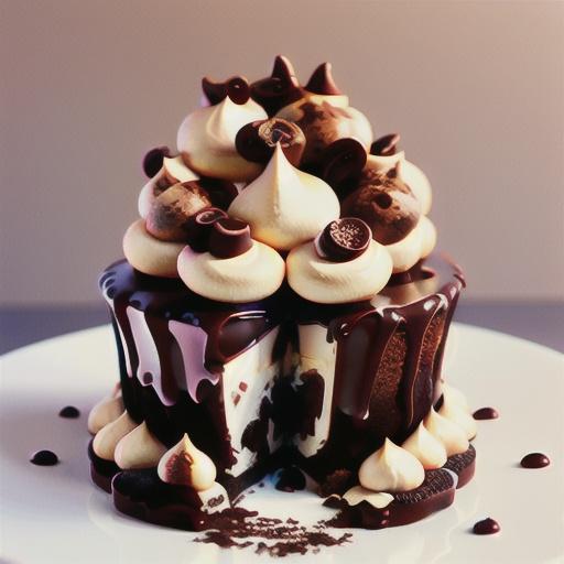 Chocolate meringue cheesecake recipe