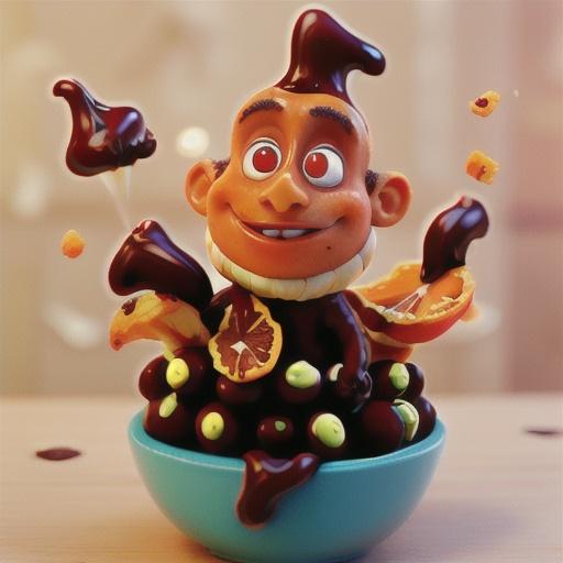 Chocolate-coated orange peel