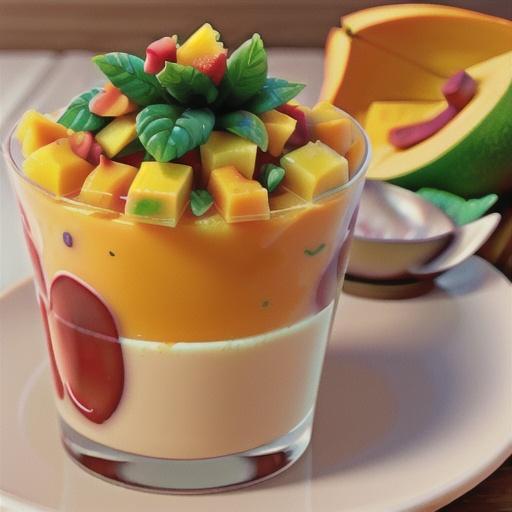 Tropical Mango Mousse