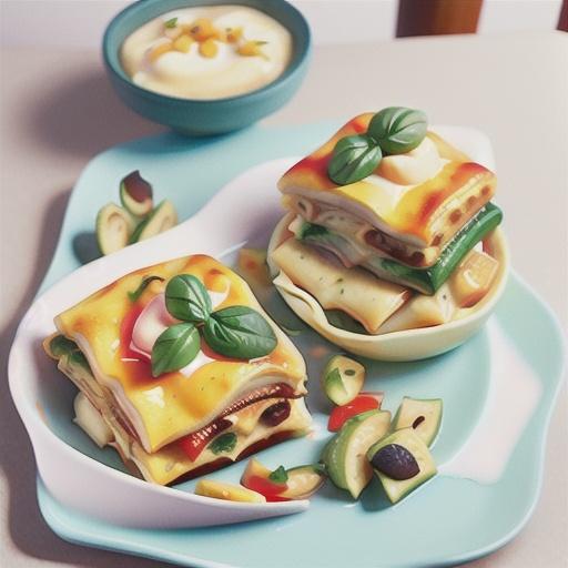 Chicken and polenta lasagne