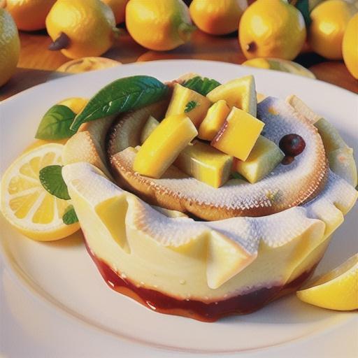 Luscious Lemon Triangles