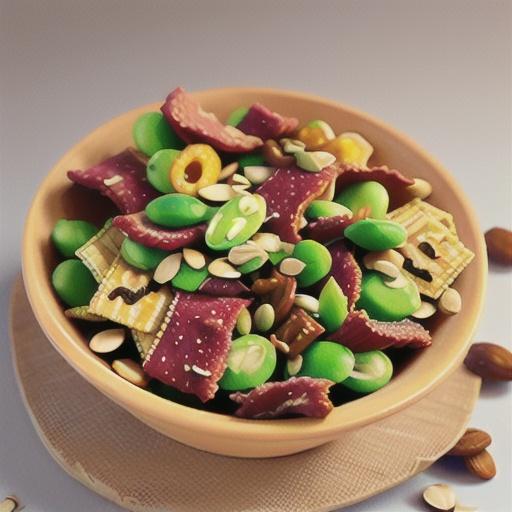 Sweet and Spicy High-Protein Snack Mix