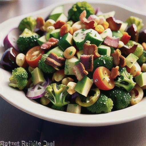 Sweet and Tangy Broccoli Salad