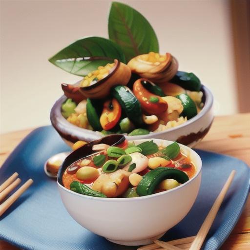 Chicken, cashew and coconut curry